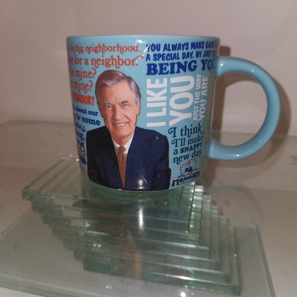 Mr. Rogers Mug 2015 Ceramic No Crack or Chips